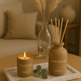 SANJÉ Marble Deko Tray